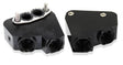 LS Oil Cooler Adapter -10ORB Ports Black Vt-Vz Use 64-2184 AF64-2084BLK - Aeroflow