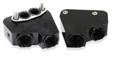 LS Oil Cooler Adapter -10ORB Ports Black Vt-Vz Use 64-2184 AF64-2084BLK - Aeroflow