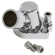 Billet Thermostat Housing Chroholden V8 Heater 90 Deg SWIVEL253 308 AF64-2091C - Aeroflow