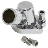 Billet Thermostat Housing Chroholden V8 Heater 90 Deg SWIVEL253 308 AF64-2091C - Aeroflow