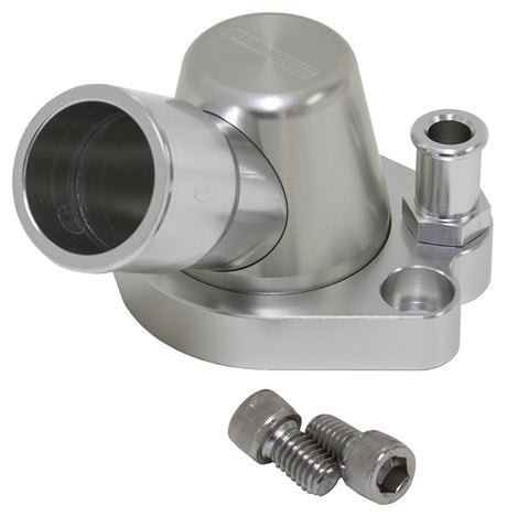 Billet Thermostat Housing Silvholden V8 Heater 90 Deg SWIVEL253 308 AF64-2091S - Aeroflow