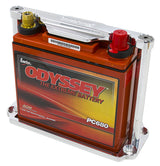 Battery Hold Down Tray Polished Billet ODPC680 S680 AF64-2100 - Aeroflow