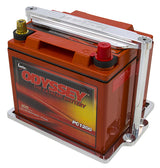 Battery Hold Down Tray Polished Billet ODPC1200 S1200 AF64-2102 - Aeroflow