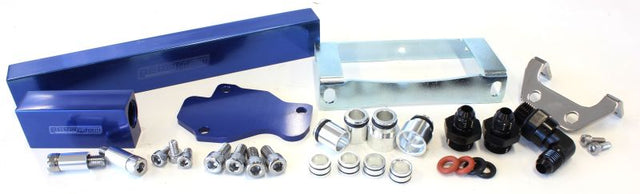 Rotary Fuel Rail Kit Series 6 7 & 8. Mazda RX7 Blue AF64-2104 - Aeroflow