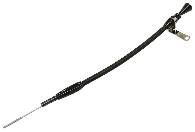 Holden 253 308 Early V8 Enginedipstick S/S Flexible Braid Hq AF64-2105BLK - Aeroflow