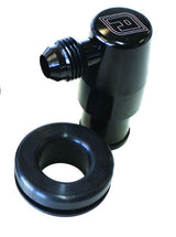 Billet PCV Valve Suits 1-1/4" Holes In Cover -6AN Male AF64-2107BLK - Aeroflow