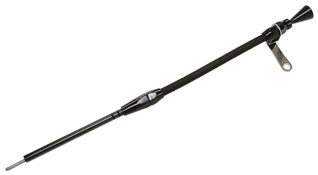 SB Chev Engine Dipstick Late Model Drivers Side Black AF64-2109BLK - Aeroflow