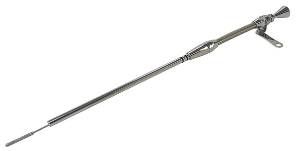 302C 351C Clev Engine Dipstickbillet Handle S/S Braided Tube AF64-2112 - Aeroflow