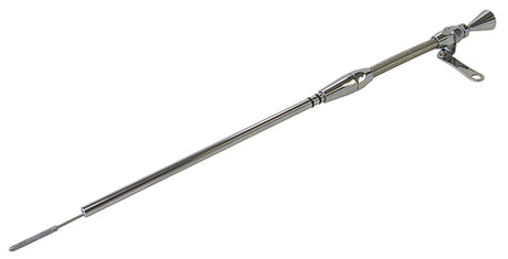302C 351C Clev Engine Dipstickbillet Handle S/S Braided Tube AF64-2112 - Aeroflow