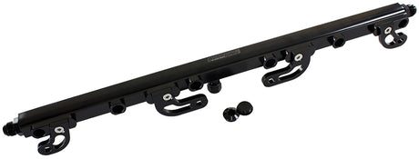 Fuel Rail Kit FG 6 Black Ford FG 6 Cylinder Barra AF64-2113BLK - Aeroflow