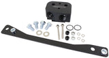 LS Oil Cooler Adapter -8ORB Front Sump VT VX VY VZ AF64-2114BLK - Aeroflow