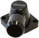Billet Thermostat Housing Blacgm LS3 LSA 90 Deg Swivel AF64-2115BLK - Aeroflow