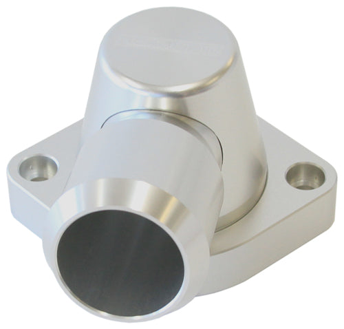 Billet Thermostat Housing Silvgm LS3 LSA 90 Deg Swivel AF64-2115S - Aeroflow