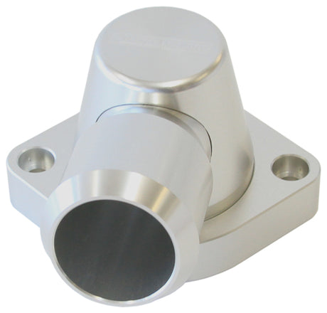 Billet Thermostat Housing Silvgm LS3 LSA 90 Deg Swivel AF64-2115S - Aeroflow