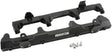 GM LSA Supercharged Fuel Rail -8ORB Inlets / Outlets Billet AF64-2124BLK - Aeroflow