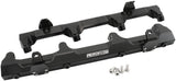 GM LSA Supercharged Fuel Rail -8ORB Inlets / Outlets Billet AF64-2124BLK - Aeroflow
