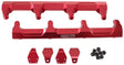 GM LSA Supercharged Fuel Rail -8ORB Inlets / Outlets Billet AF64-2124R - Aeroflow