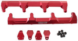 GM LSA Supercharged Fuel Rail -8ORB Inlets / Outlets Billet AF64-2124R - Aeroflow
