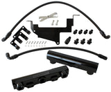 Toyota 86 / Brz Fuel Rail Kit -8ORB Inlets / Outlets Scion AF64-2131BLK - Aeroflow