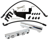 Toyota 86 / Brz Fuel Rail Kit -8ORB Inlets / Outlets Scion AF64-2131P - Aeroflow