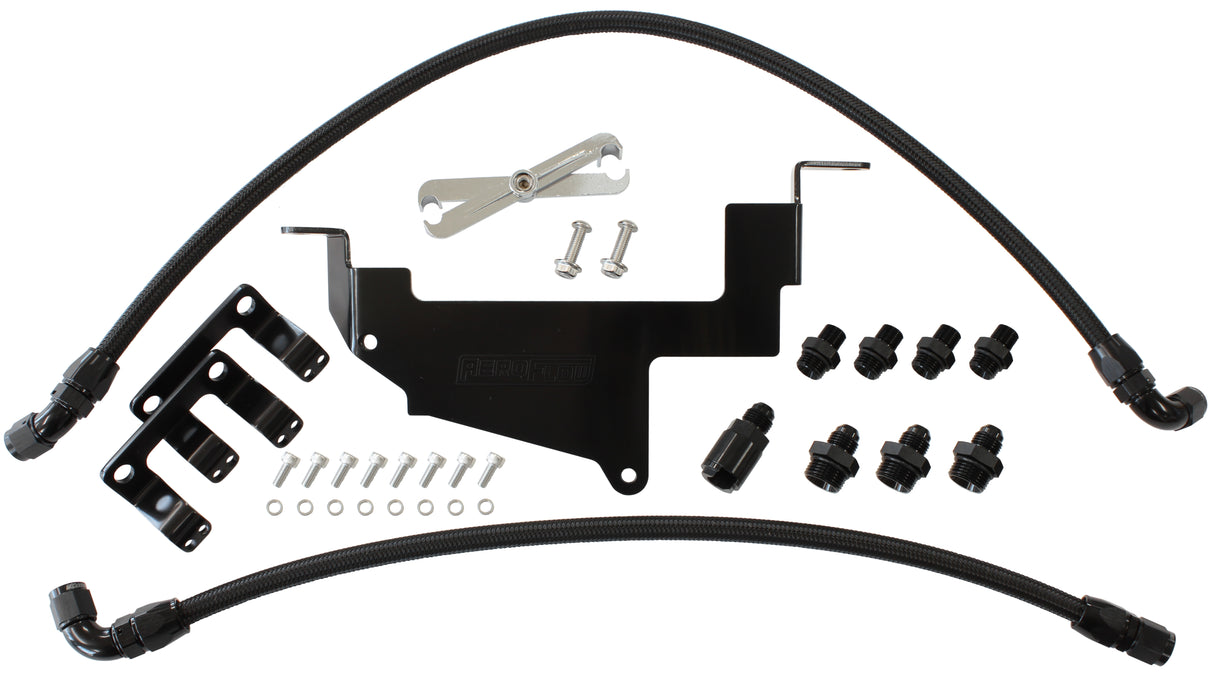 Toyota 86 / Brz Fuel Rail Kit -8ORB Inlets / Outlets Scion AF64-2131 - Aeroflow