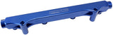 Audi VW 1.8L 20V Fuel Rail -8ORB Inlets / Outlets Blue AF64-2133 - Aeroflow