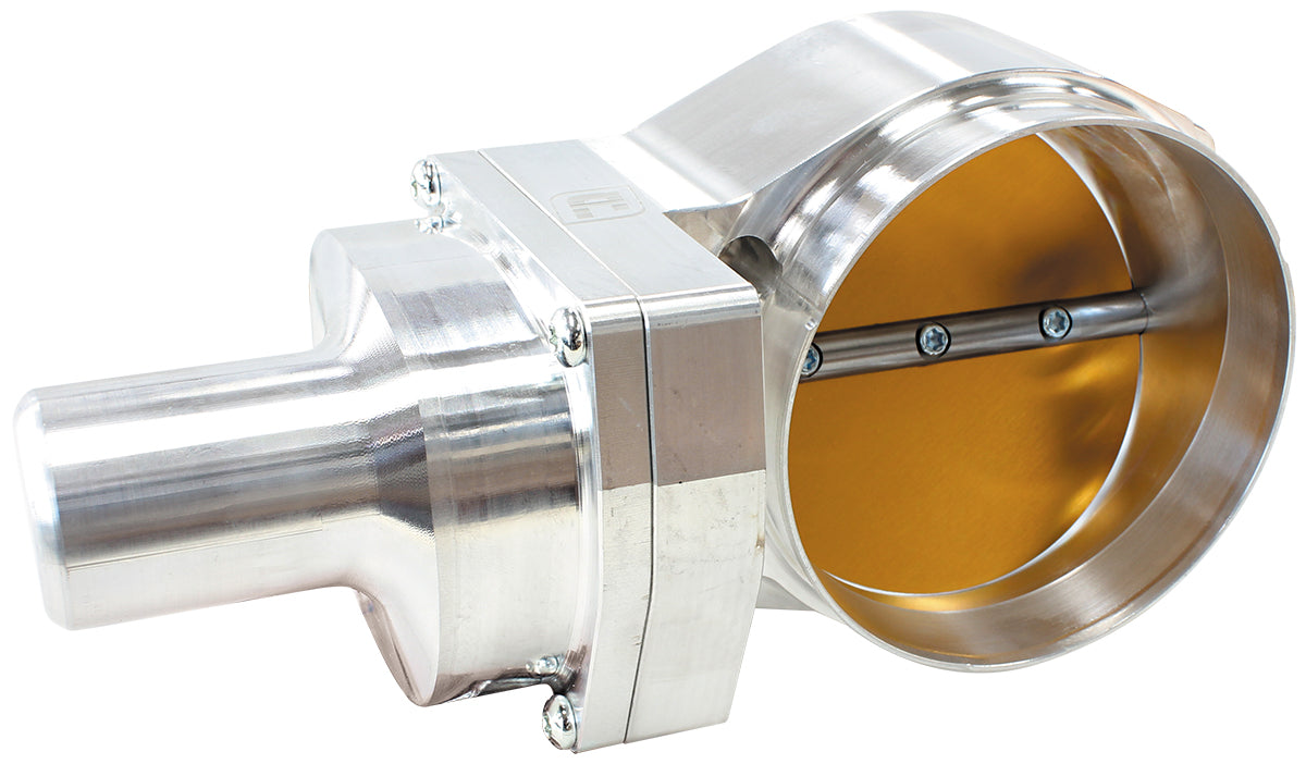 GM LS LSA 102mm Throttle Body Silver Fly By Wire DBW AF64-2134 - Aeroflow