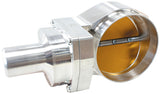 GM LS LSA 102mm Throttle Body Silver Fly By Wire DBW AF64-2134 - Aeroflow