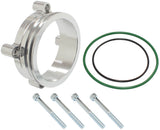 Bosch DBW 74mm Throttle Adapt Intercooler Clamp 3 Inch Silve AF64-2138 - Aeroflow