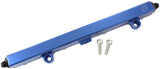 Honda K20 K24 Fuel Rail -8ORB Inlets / Outlets Blue AF64-2140 - Aeroflow