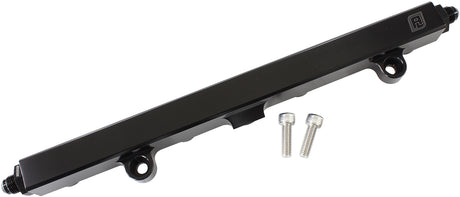 Honda K20 K24 Fuel Rail -8ORB Inlets / Outlets Black AF64-2140BLK - Aeroflow