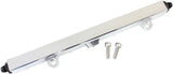 Honda K20 K24 Fuel Rail -8ORB Inlets / Outlets Polished AF64-2140P - Aeroflow