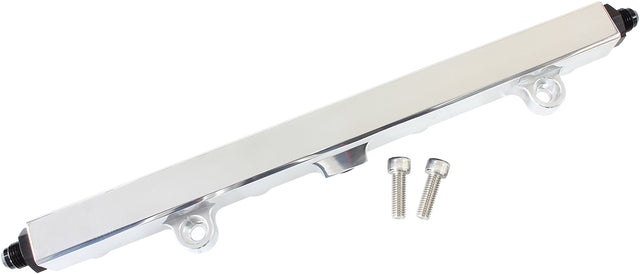 Honda K20 K24 Fuel Rail -8ORB Inlets / Outlets Polished AF64-2140P - Aeroflow