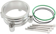Bosch DBW 68mm Throttle Adapt Intercooler Clamp 3 Inch Silve AF64-2141 - Aeroflow