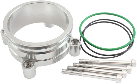 Bosch DBW 68mm Throttle Adapt Intercooler Clamp 3 Inch Silve AF64-2141 - Aeroflow