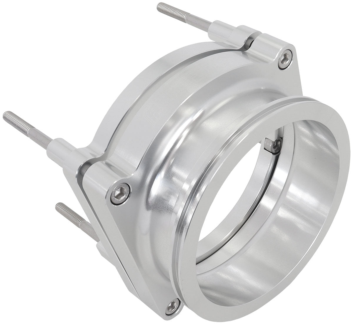 GM LS 102mm Throttle Adapter Intercooler Clamp 4 Inch Silve AF64-2144 - Aeroflow