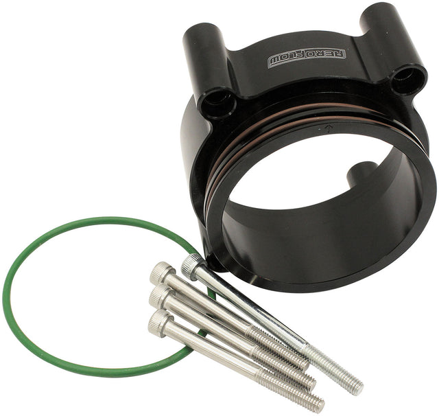 Ford FG DBW 70mm Throttle Adapter Intercooler Clamp 3" Barra AF64-2148BLK - Aeroflow