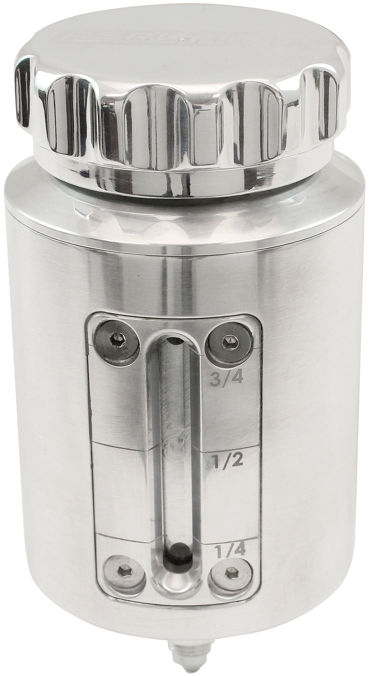 Brake Reservoir Sight Glass Remote Billet Reservoir Polishclutch AF64-2154 - Aeroflow