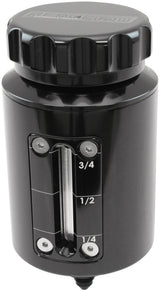 Brake Reservoir Sight Glass Remote Billet Reservoir Black Clutch AF64-2154 Blk AF64-2154BLK - Aeroflow