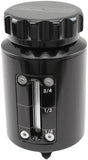Brake Reservoir Sight Glass Remote Billet Reservoir Black Clutch AF64-2154 Blk AF64-2154BLK - Aeroflow