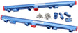 GM LS1 LS2 LS3 Fuel Rail Blue LS6 L76 L99 -8ORB LS AF64-2155 - Aeroflow
