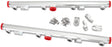 GM LS1 LS2 Fuel Rail Silver LS3 LS6 L76 L99 -8ORB LS AF64-2155S - Aeroflow