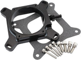 4150 To DBW Throttle Body Adapter Carb 102mm GM LS Square AF64-2159 Blk AF64-2159BLK - Aeroflow