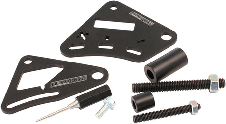 Billet LS2/3 Timing Pointer Suit 6.75" 7.5" Balancer Black AF64-2161BLK - Aeroflow