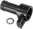 40mm Fuel Pump Inlet Adapter 3/8" Barb AF64-2170BLK - Aeroflow