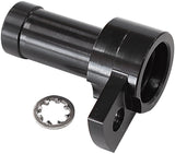 40mm Fuel Pump Inlet Adapter 3/8" Barb AF64-2170BLK - Aeroflow