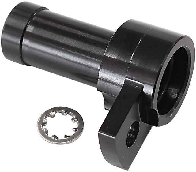 40mm Fuel Pump Inlet Adapter 3/8" Barb AF64-2170BLK - Aeroflow
