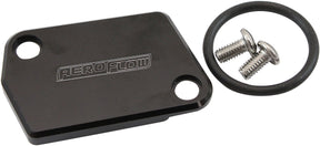 GM LS MAF Sensor Block Off Plate Delete Cover Mass Air Flow - AF64-2176 Blk AF64-2176BLK - Aeroflow