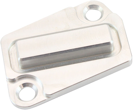 GM LS MAF Sensor Block Off Plate Delete Cover Mass Air Flow Raw AF64-2176 - Aeroflow