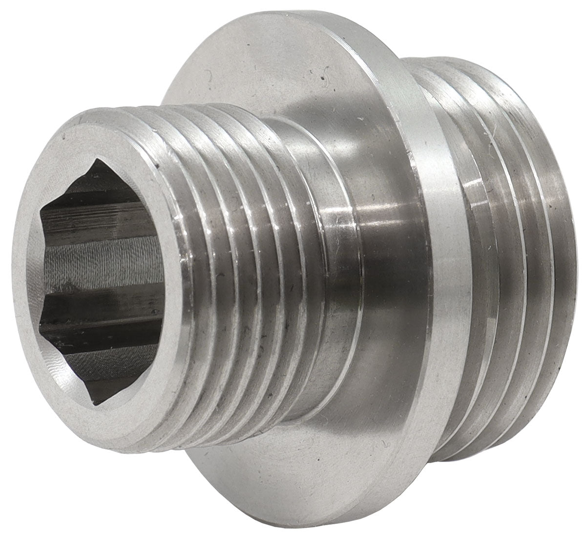 BBC Oil Filter Adapter Stud Thread Insert 1"-12 13/16"-16 Chev AF64-2181 - Aeroflow
